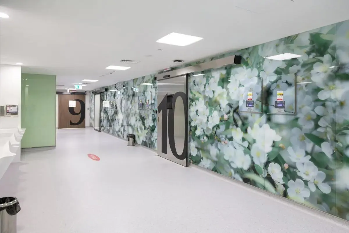 Hospital corridor and care facilities EstExpert Turkey